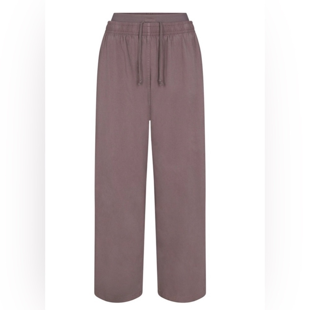 SKIMS Double Waistband Taupe Joggers